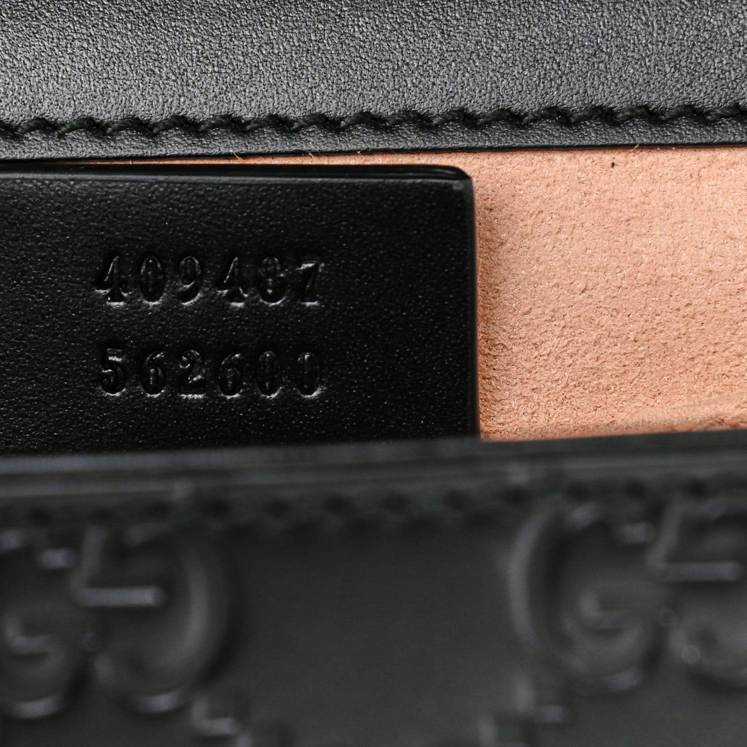 Gucci Guccissima Small Padlock Shoulder Bag Black 7 of 11