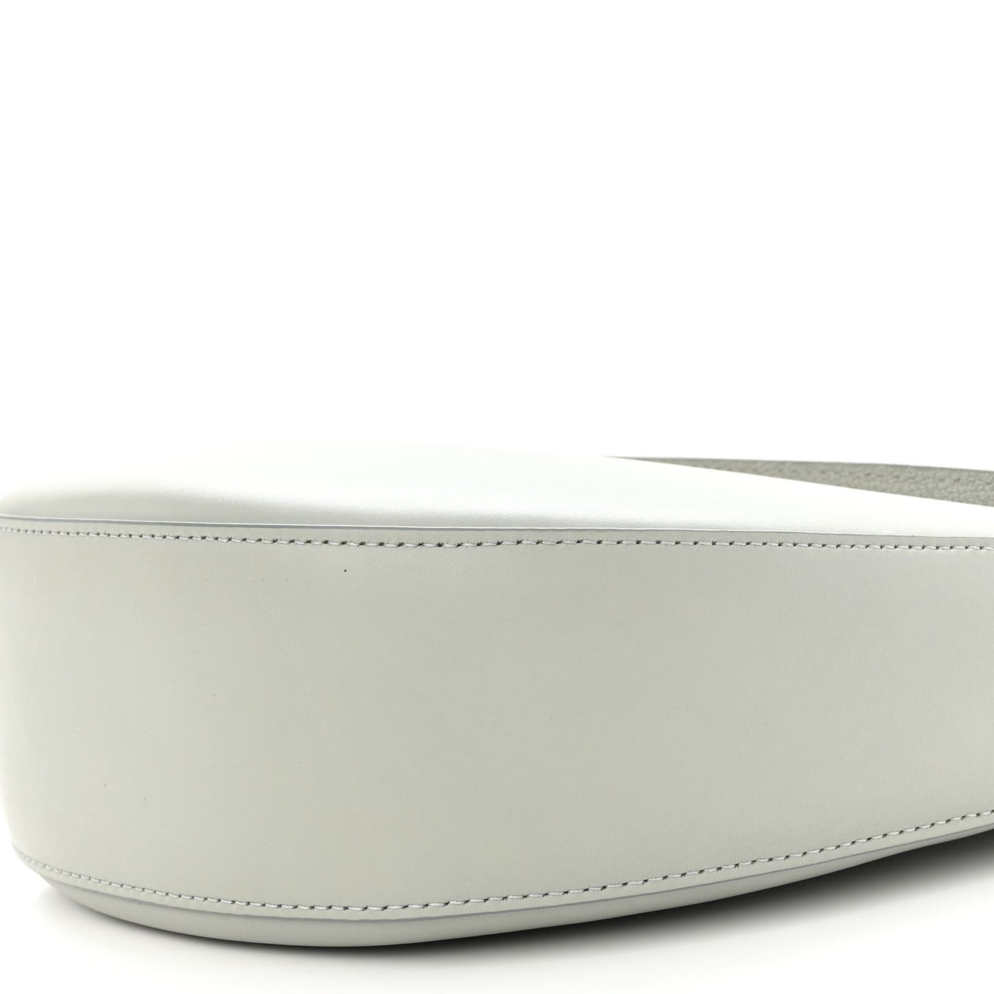 Satin Calfskin Jacquard Luna Bag Ash Grey