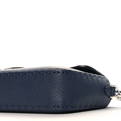 Fendi Cuoio Roma Sellerissima Nappa Sintetica Tape Stitch Baguette Notte 9 of 9