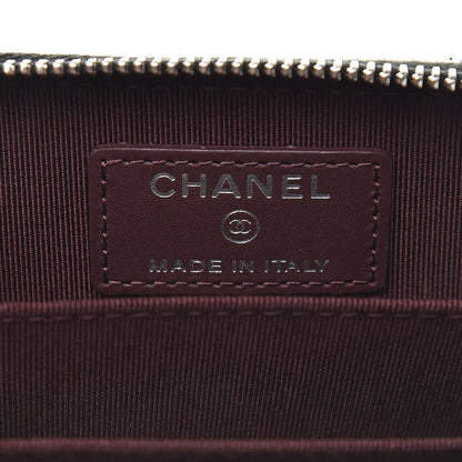 Chanel Caviar Quilted Zip Coin Purse Black 6 of 8