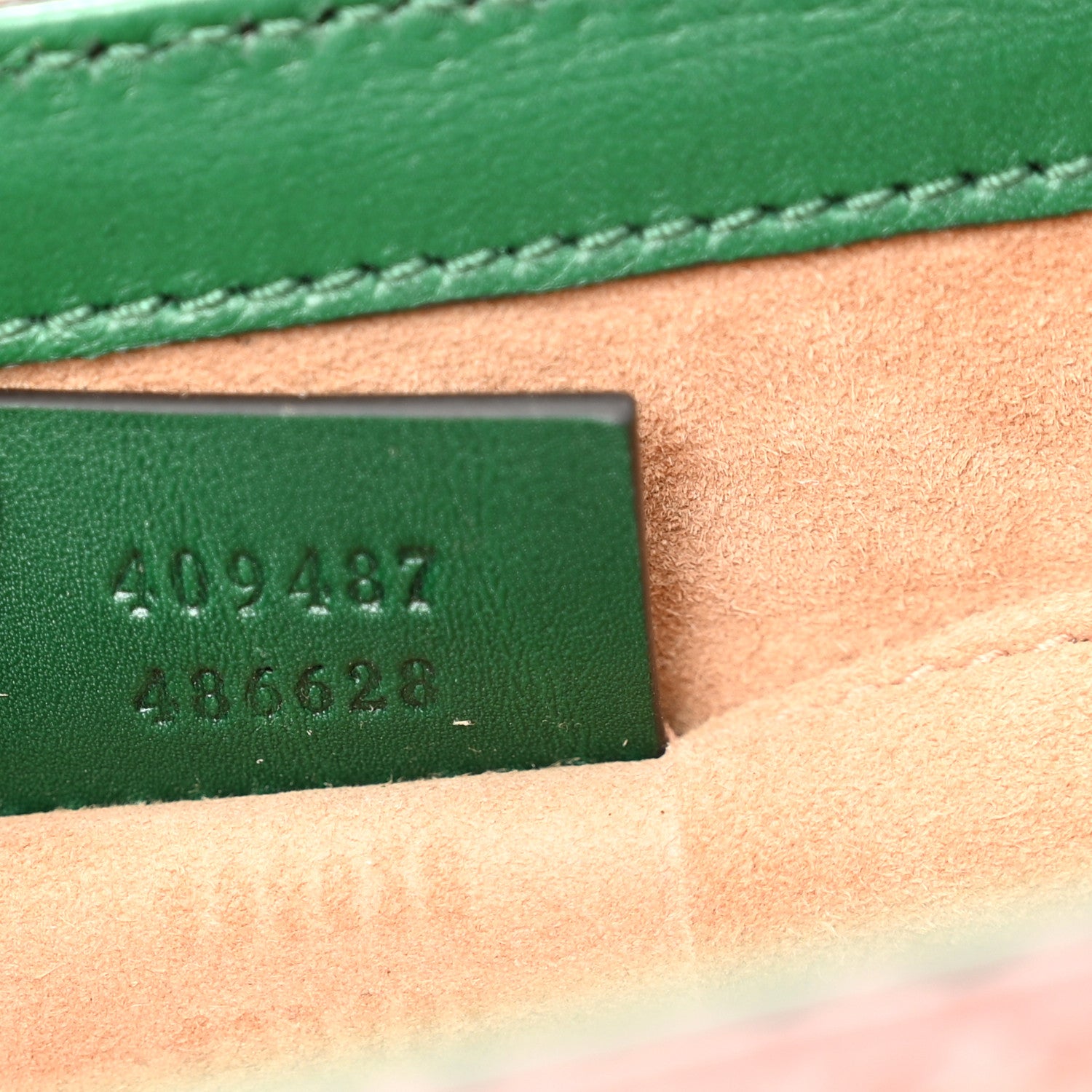 Gucci Snakeskin Small Padlock Shoulder Bag Green Pink Purple 7 of 11