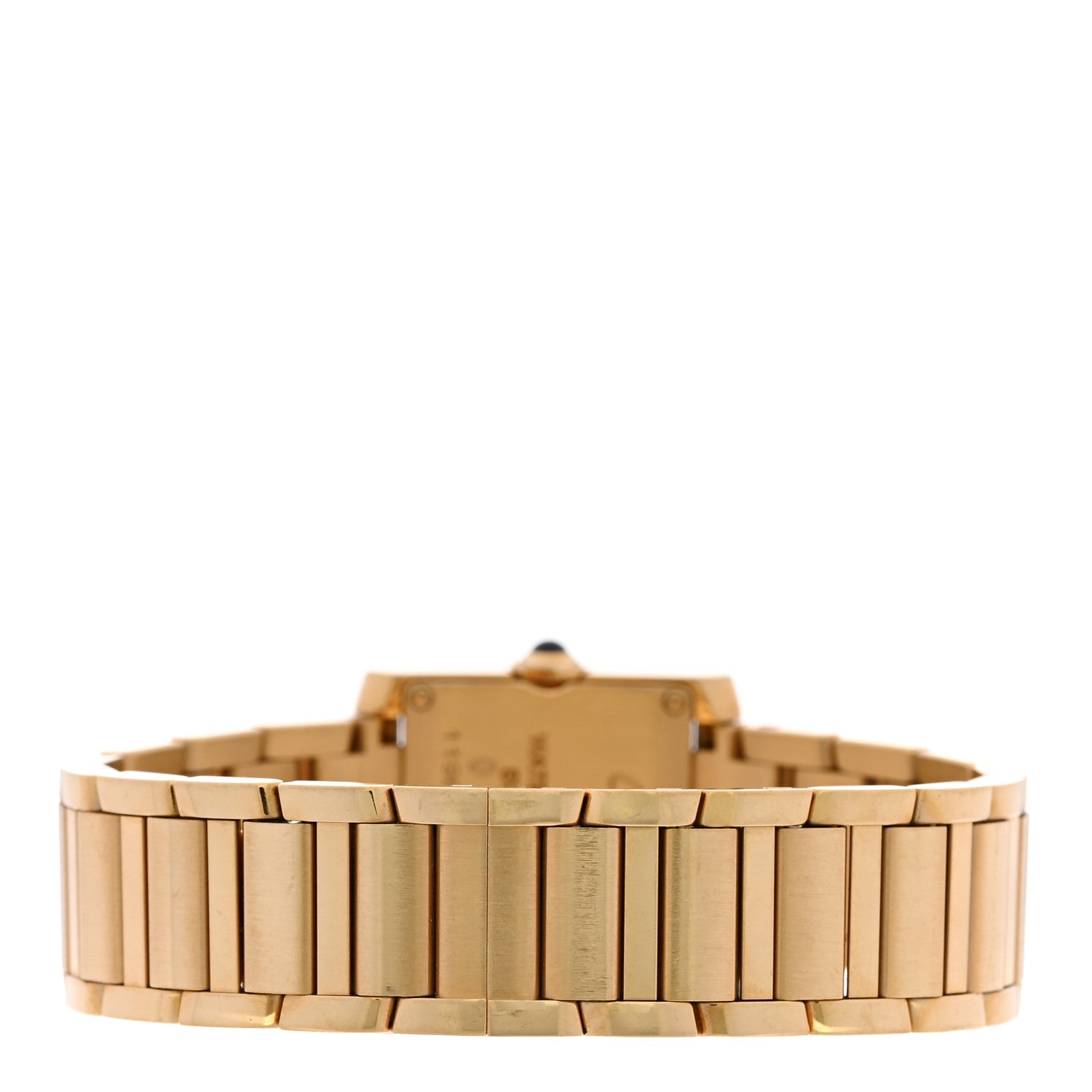 Cartier 18K Yellow Gold 21mm Tank Francaise Quartz Watch 3 of 4