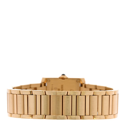 Cartier 18K Yellow Gold 21mm Tank Francaise Quartz Watch 3 of 4