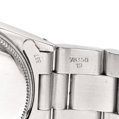 Rolex Stainless Steel 31mm Oysterdate Precision Manual Winding Watch White 6466 10 of 10