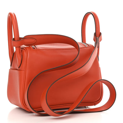 Hermes Swift Verso Mini Lindy 20 Terre Battue Sesame 3 of 11