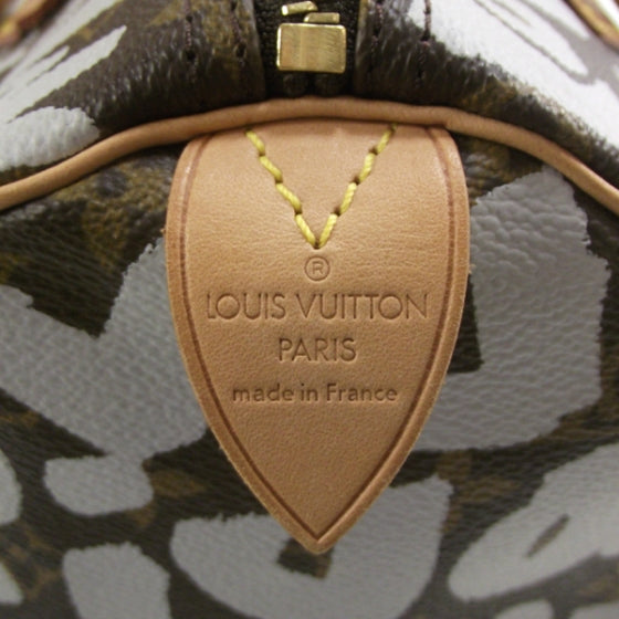 Monogram Graffiti Speedy 30 Silver