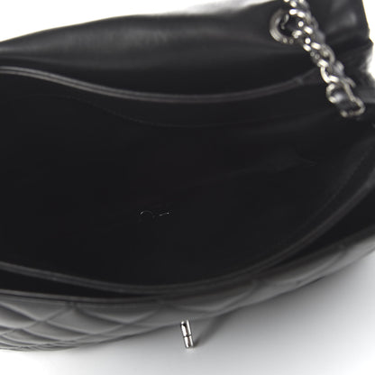 Chanel Lambskin Quilted 3 Large Flap Black 5 of 11