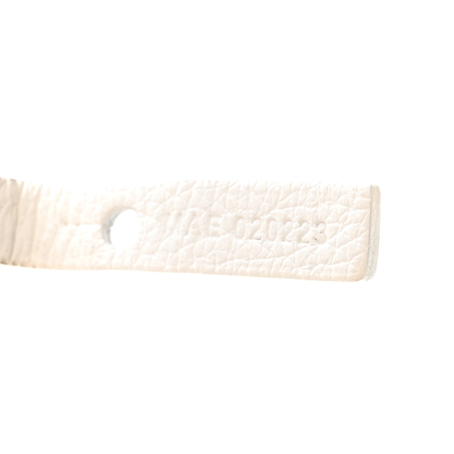 Goyardine Saint Louis Claire Voie PM White Opaline