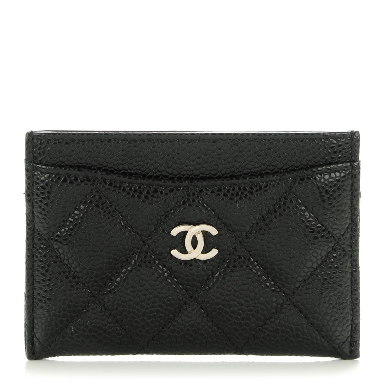 Chanel Caviar Quilted Card Holder Black 1 of 8