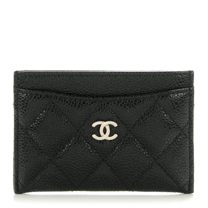 Chanel Caviar Quilted Card Holder Black 1 of 8