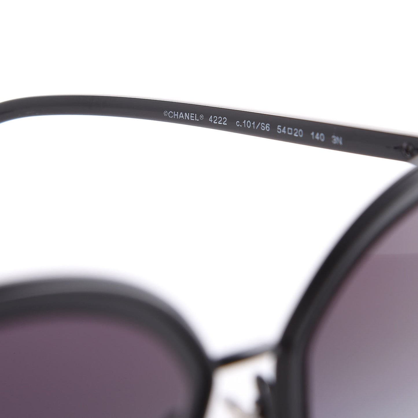 Cat Eye Sunglasses 4222 Black