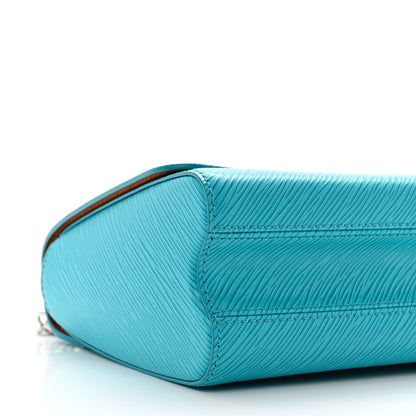 Louis Vuitton Epi Twist Shoulder Bag MM Turquoise 9 of 10