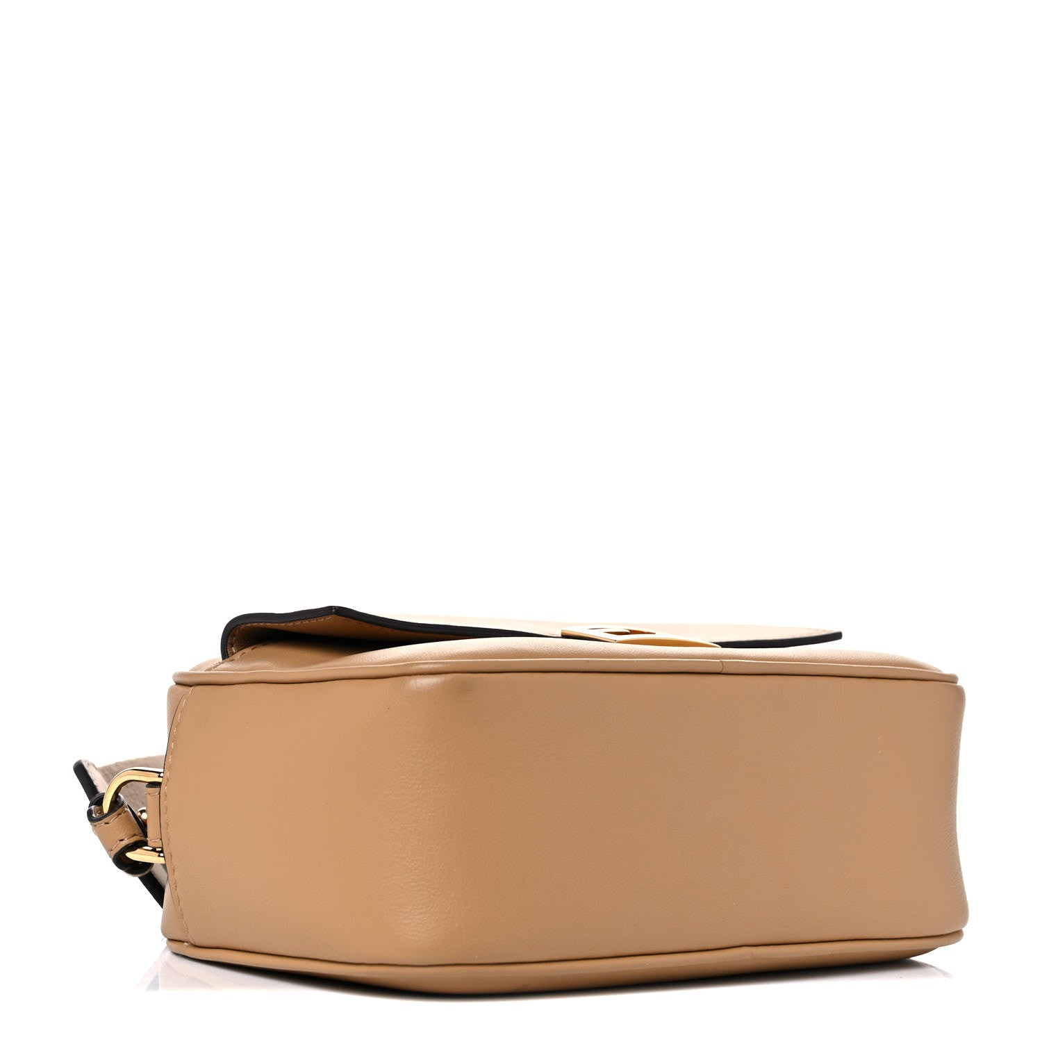 Fendi Vitello Grace Matte Mini Fendi Cam Miele Scuro 4 of 15