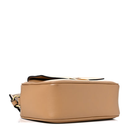 Fendi Vitello Grace Matte Mini Fendi Cam Miele Scuro 4 of 15