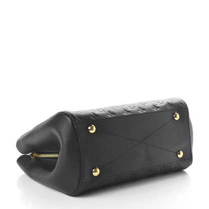 Louis Vuitton Empreinte Montaigne MM Black 4 of 9
