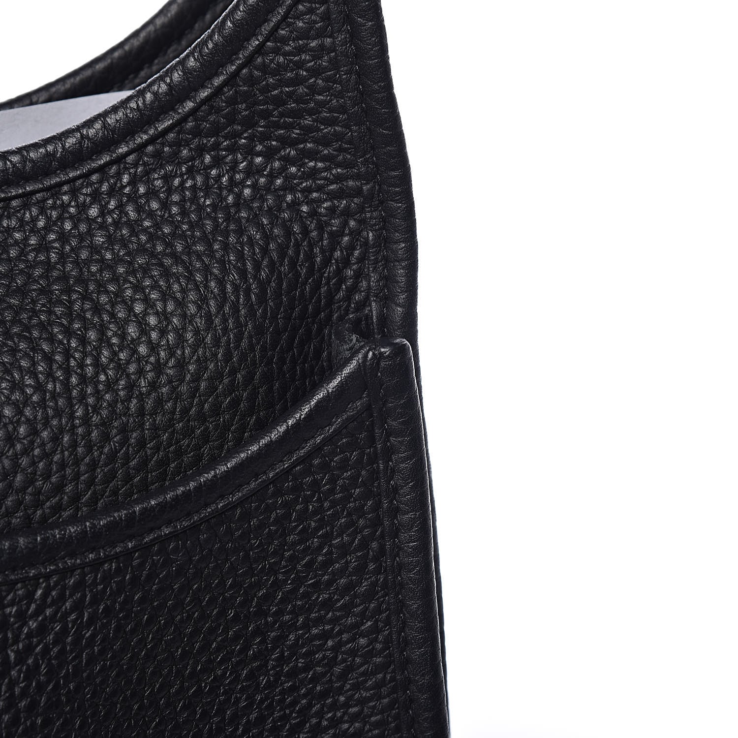 Hermes Taurillon Clemence Evelyne III PM Black 14 of 15