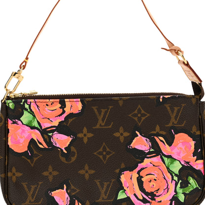 Louis Vuitton Monogram Roses Pochette Accessories 8 of 11