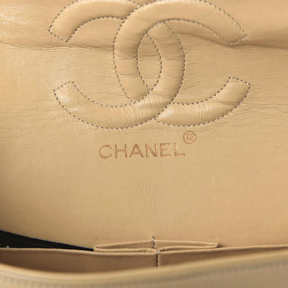 Chanel Lambskin Quilted Medium Double Flap Beige 8 of 11