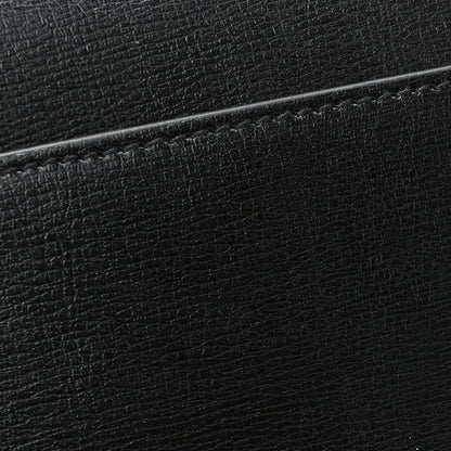 Saint Laurent Calfskin Monogram Cassandre Phone Holder With Strap Black Black 21 of 21