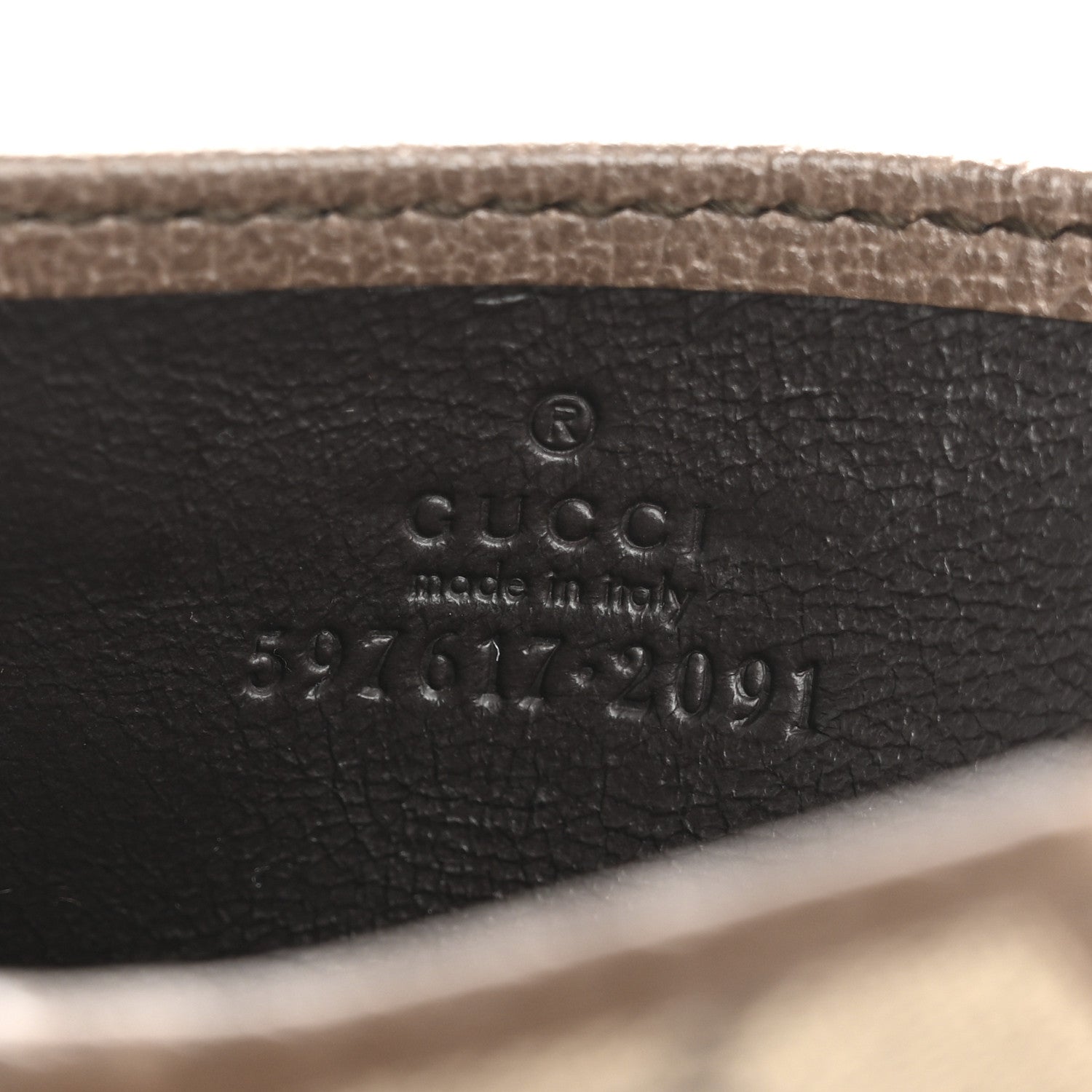 Gucci GG Supreme Monogram Ophidia Card Holder Brown 6 of 10