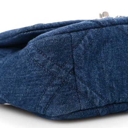 Chanel Denim Quilted Medium Chanel 19 Flap Blue 9 of 10