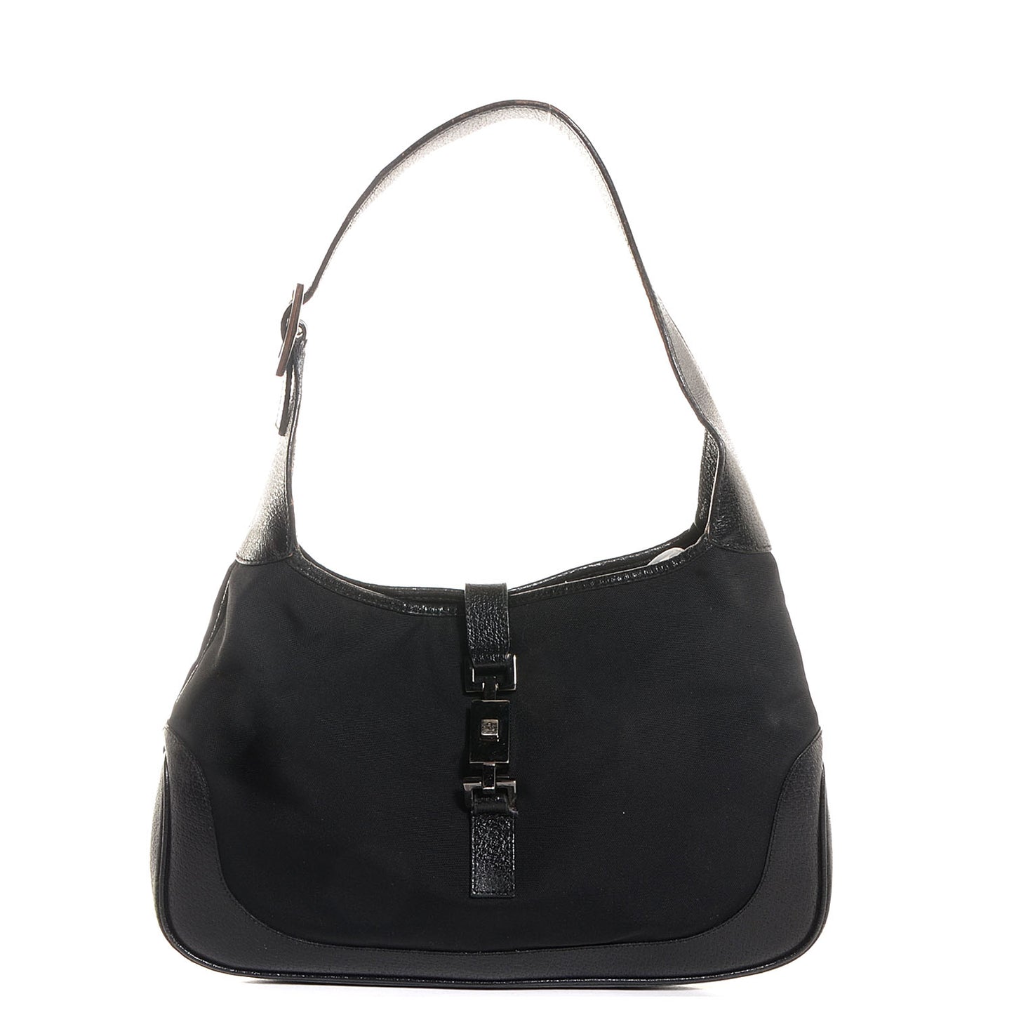 Canvas Small Jackie O Hobo Black