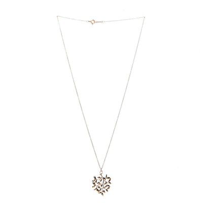 Tiffany 18K Rose Gold Small Paloma Picasso Olive Leaf Pendant Necklace 3 of 6