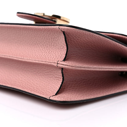 Gucci Dollar Calfskin Small Interlocking G Shoulder Bag Soft Pink 10 of 11