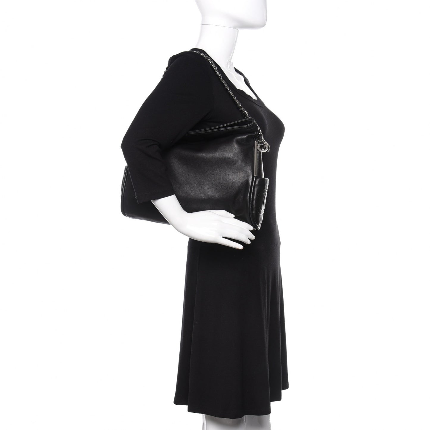 Lambskin Ultimate Soft Hobo Black