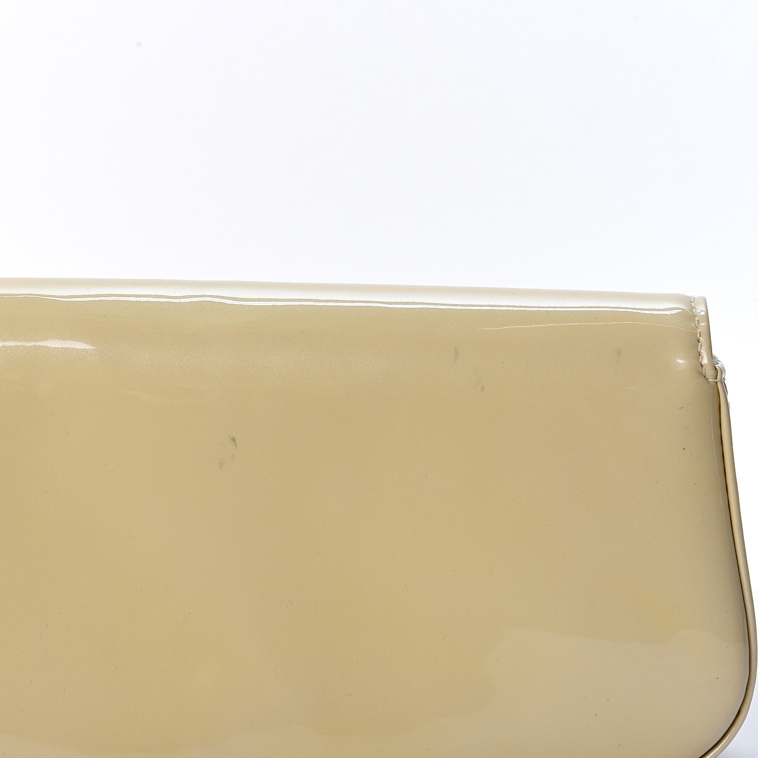 Louis Vuitton Patent Sobe Clutch Blanc Corail 8 of 10