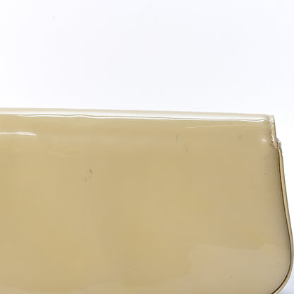 Louis Vuitton Patent Sobe Clutch Blanc Corail 8 of 10