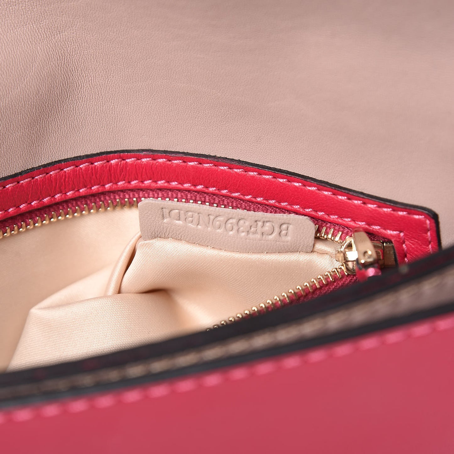 Nappa Rockstud Wristlet Clutch Cyclamin
