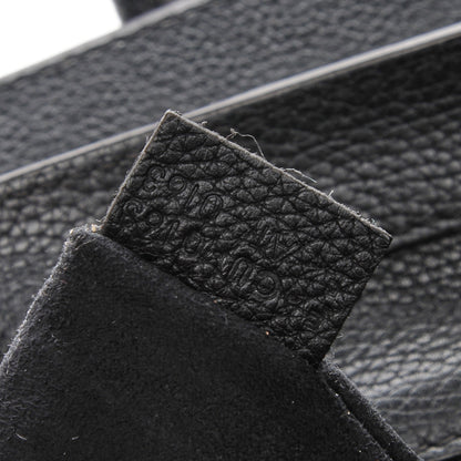 Celine Drummed Calfskin Mini Luggage Black 7 of 7