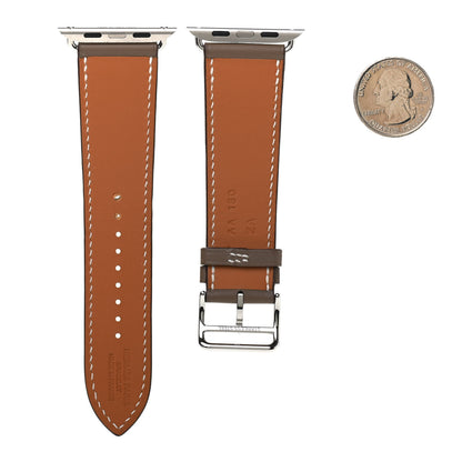 Hermes Swift 40mm Apple Watch Band Etoupe 2 of 6