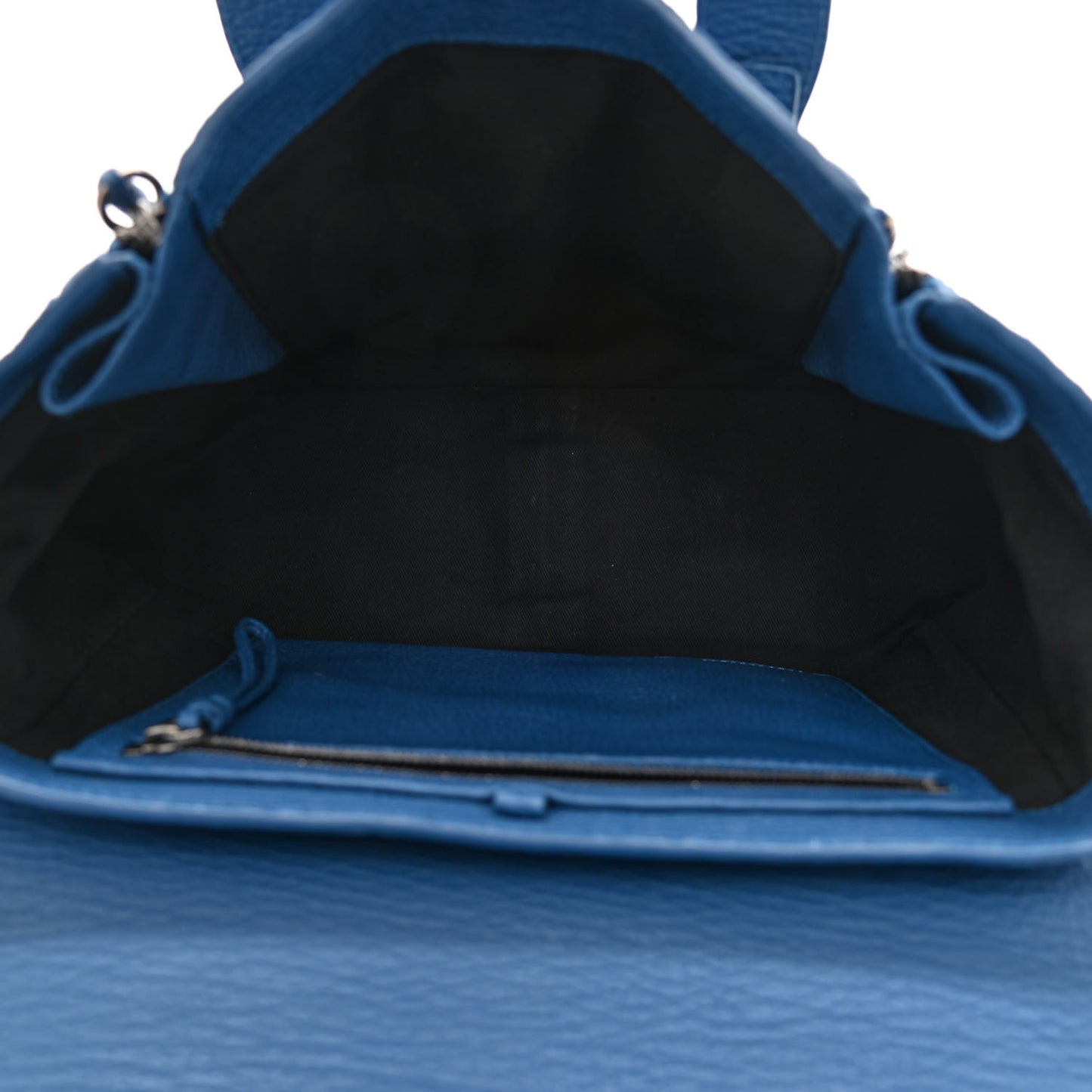 Textured Calfskin Medium Pashli Satchel Cobalt