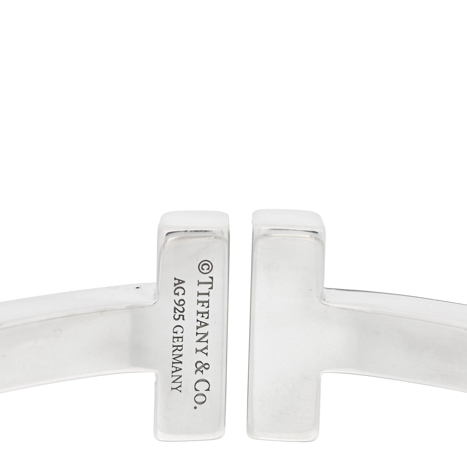 Tiffany Sterling Silver T Square Bracelet 3 of 3