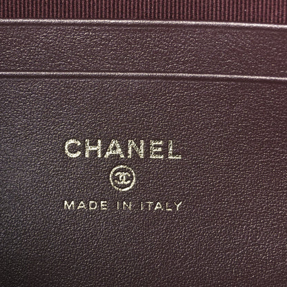 Chanel Caviar Quilted Top Handle Slim Vanity With Chain Black 6 of 11