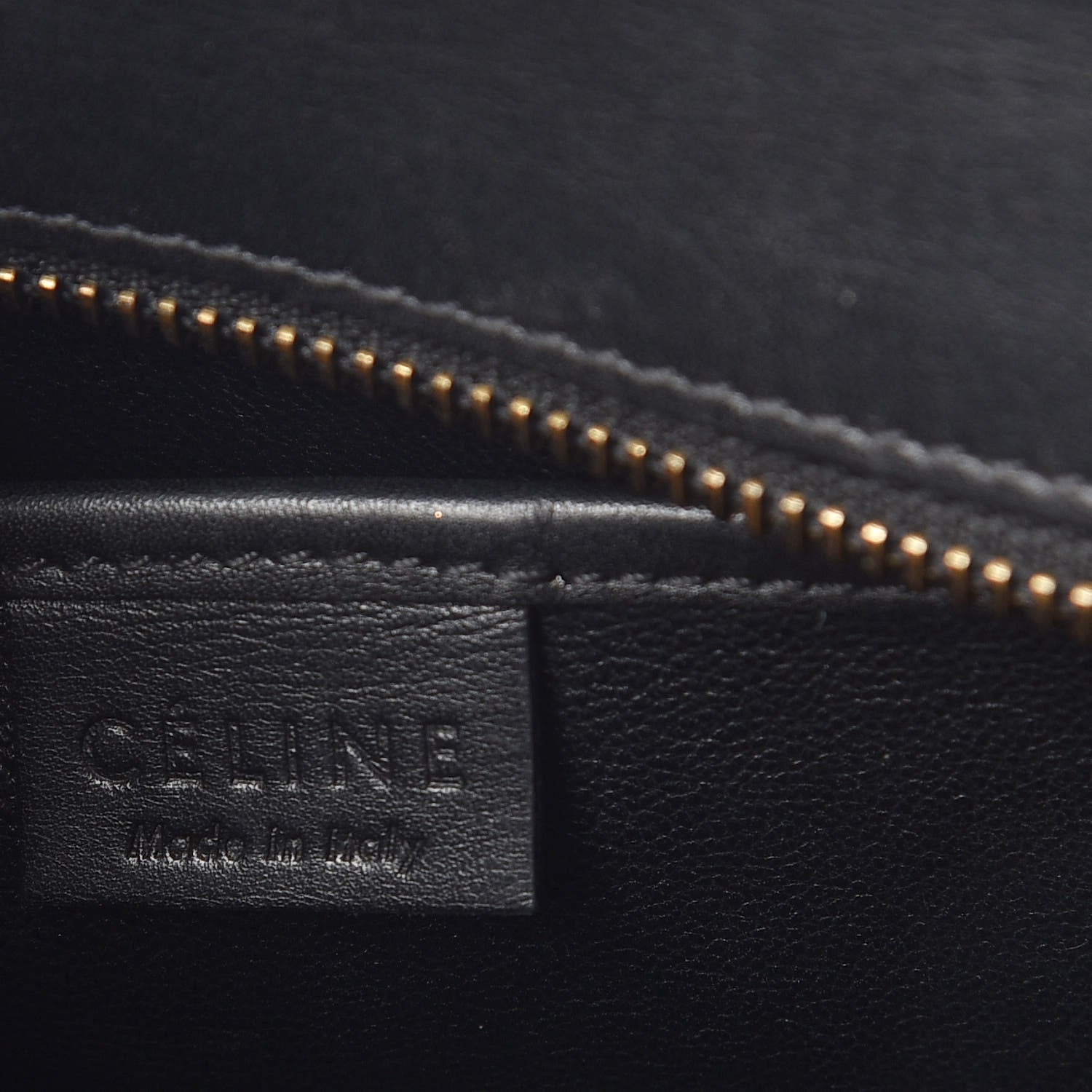Celine Smooth Calfskin Nano Luggage Black 6 of 12