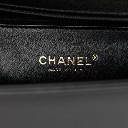 Chanel Caviar Quilted New Medium Boy Flap Black 6 of 12