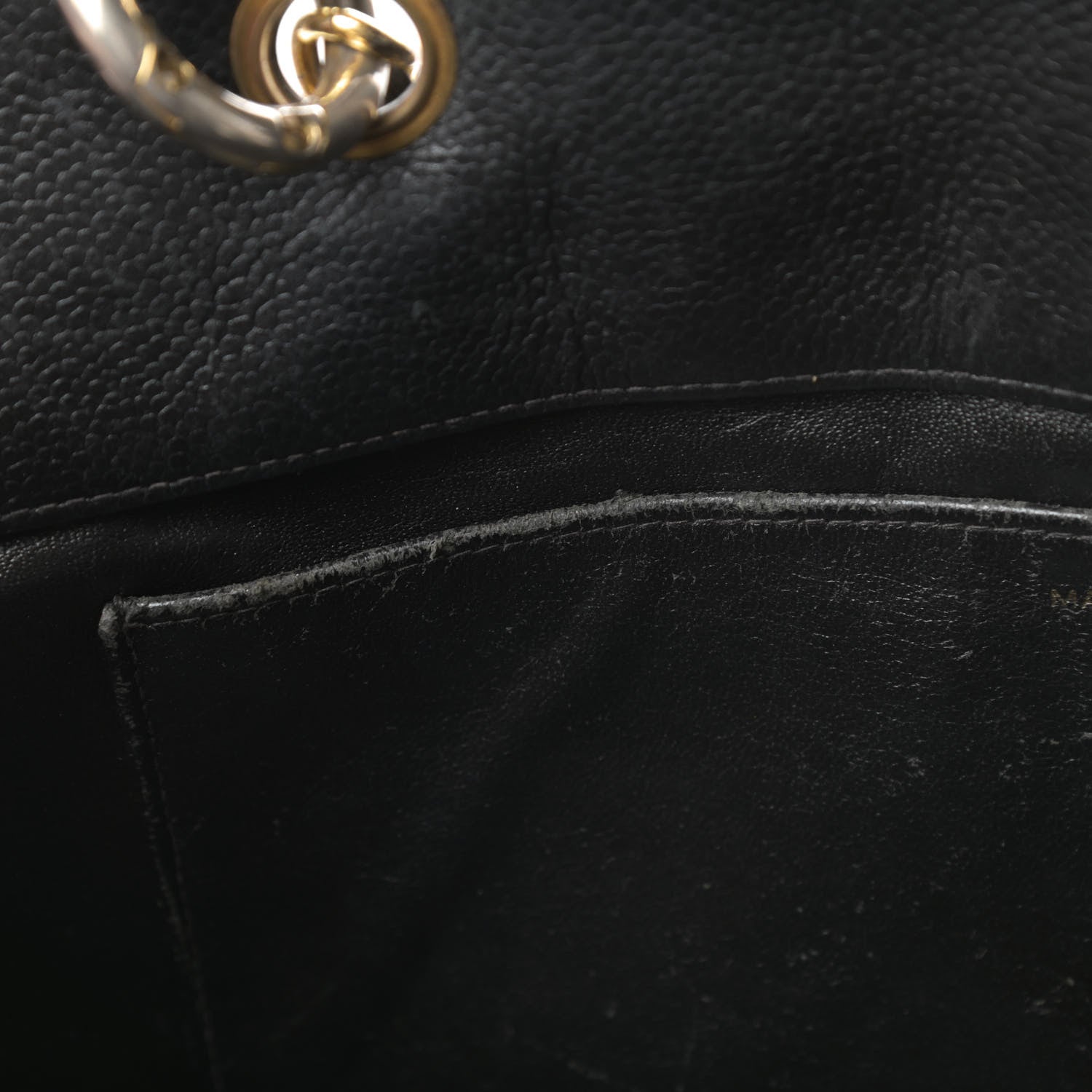 Chanel Caviar Quilted Timeless CC Tote Black 19 of 21