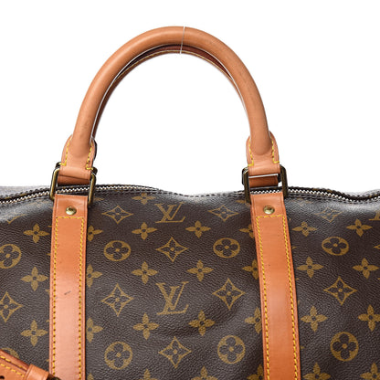 Louis Vuitton Monogram Keepall Bandouliere 60 9 of 10
