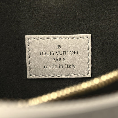 Louis Vuitton Lambskin Embossed Monogram Coussin PM Beige Cream 8 of 14