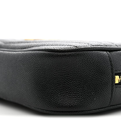 Saint Laurent Grain De Poudre Matelasse Monogram Mini Lou Camera Bag Black 10 of 10