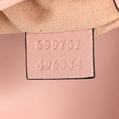 Gucci Calfskin Matelasse Monochrome GG Marmont Chain Belt Bag Perfect Pink 7 of 11