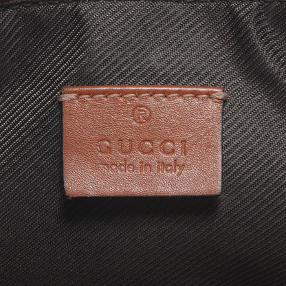 Gucci Nylon Monogram Zip Top Pouch Orange 6 of 7