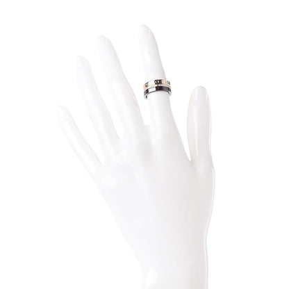 Cartier 18K Pink Gold Diamond Ceramic LOVE Ring Set 48 4.5 2 of 5