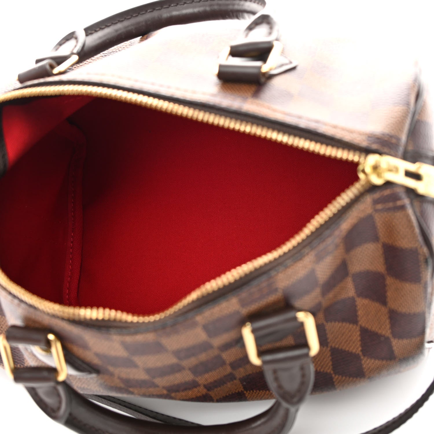 Louis Vuitton Damier Ebene Speedy Bandouliere 25 5 of 15
