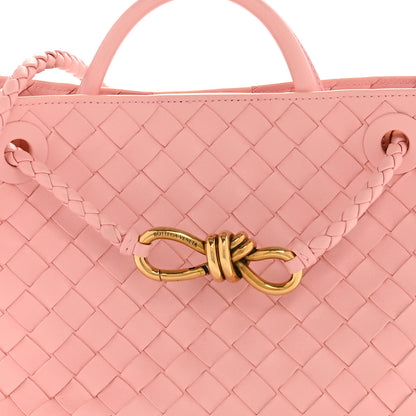 Bottega Veneta Nappa Intrecciato Small Andiamo Shoulder Bag Lotus 7 of 12