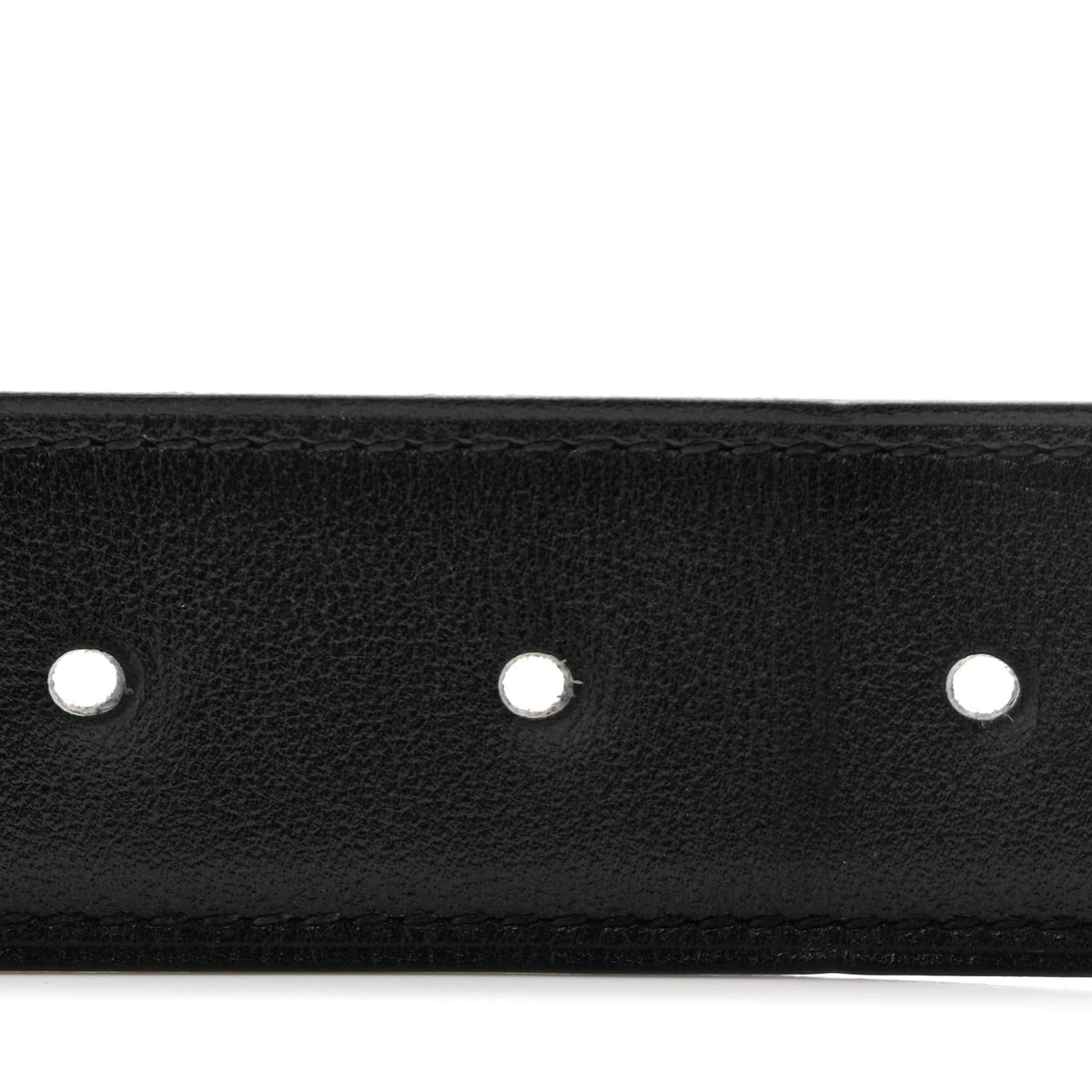 Hermes Box Togo 32mm H Belt 80 Black Gold 5 of 8