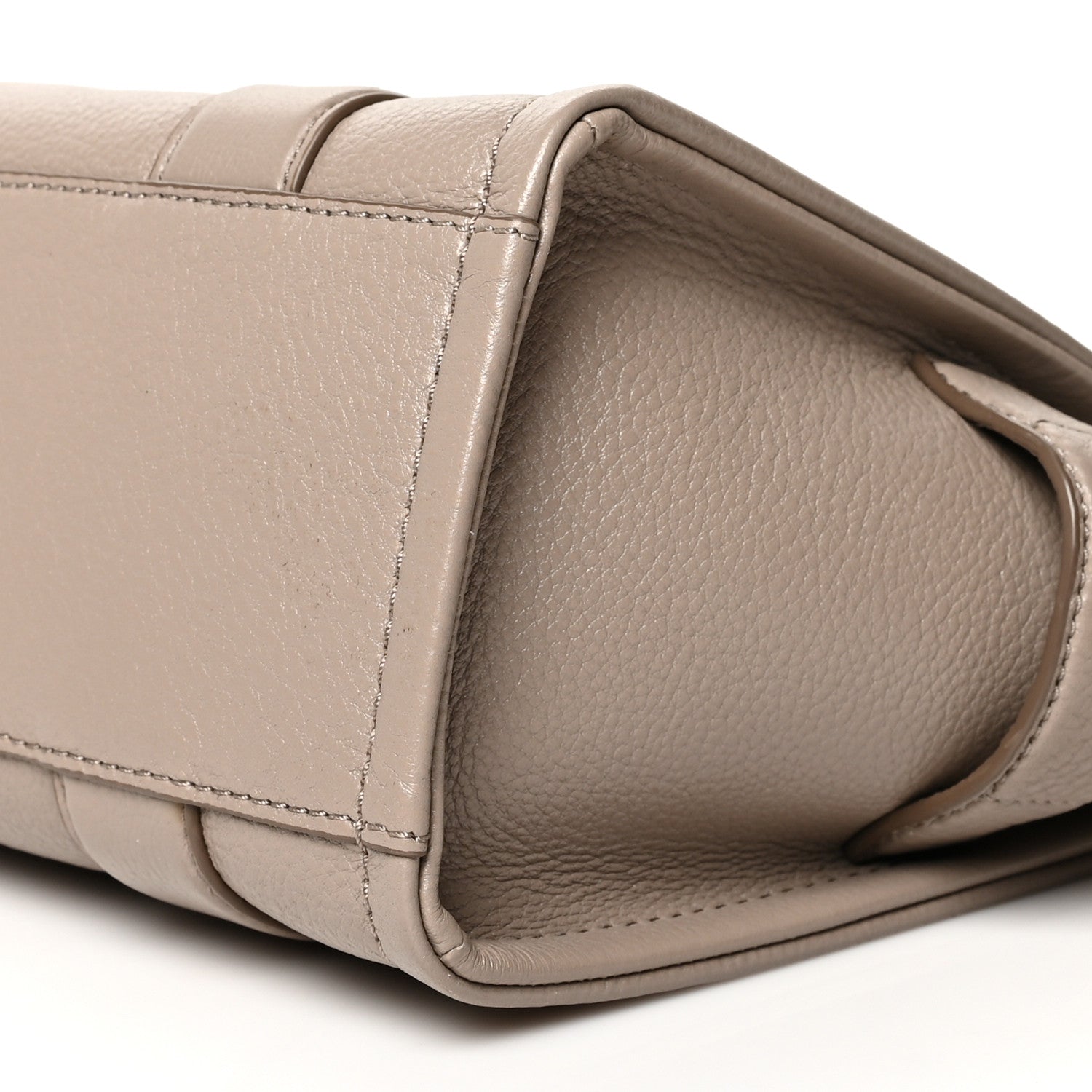 Marc Jacobs Grained Calfskin Small The Tote Bag Taupe 11 of 12